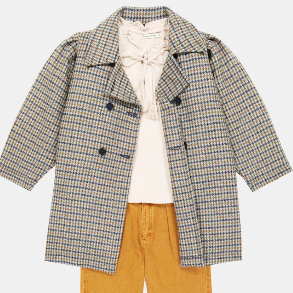 The New Society Jeanne Girl Wool Coat